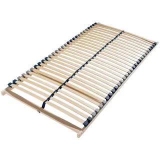 Mister Sandman 7 Zonen Buche Lattenrost mit Kopfteil verstellbar 80 x 200 cm