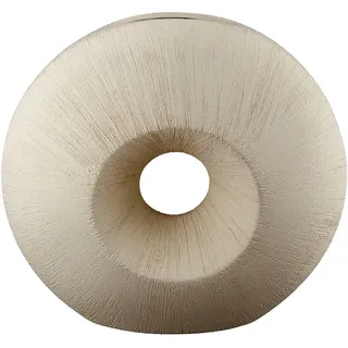 Gilde "Bologna, Dekovase", Vase aus Keramik, mit gekratzer Oberflächenstruktur,