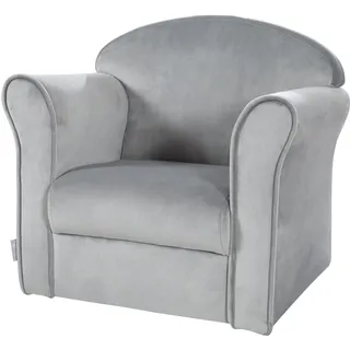 roba Kindersessel Lil Sofa 49 x 43 x 39 cm Textil grau silber