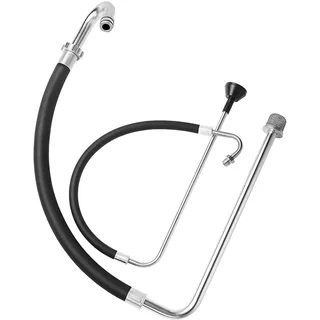 Vevor Saugschlauch und Rückflussleitungssatz aus Aluminiumlegierung und Gummi, Werkzeugteil für Farbspritzgeräte, kompatibel mit Mehreren Airless-Sprüh-/Linienlackiermaschinen