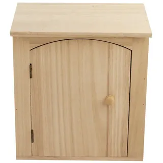 Rayher 62406000 Holz Schlüsselkästchen FSC Mix Credit, 18x5x22cm