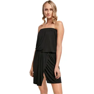 Urban Classics Ladies Viscose Short Bandeau Dress Black M