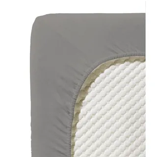 Jenny C 001115 Single-Jersey 180 x 200 - 200 x 200 cm taupe