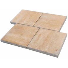Bild Terrassenplatte „No. 1 Plain“, Sandstein 40x40x4 cm