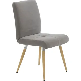 K+W Komfort & Wohnen 4-Fußstuhl 6411 Massivholz braun