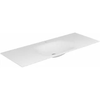 KEUCO EDITION 11 Einbauwaschtisch aus Varicor, 2450x17x535mm, mit 1 Hahnloch, weiß, 31270702401