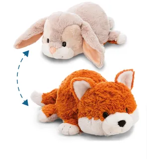 NICI Twistimals Hase & Fuchs 25 cm orange