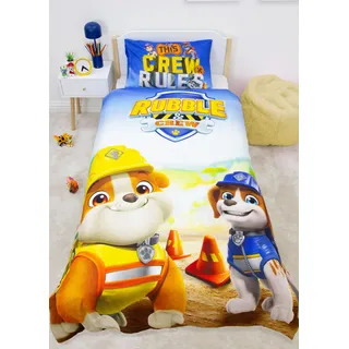 Character World Rubble und Crew Mehrfarbig 135 x 200 cm + 80 x 80 cm