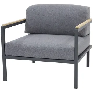 Zebra Hudson Sessel Edelstahl