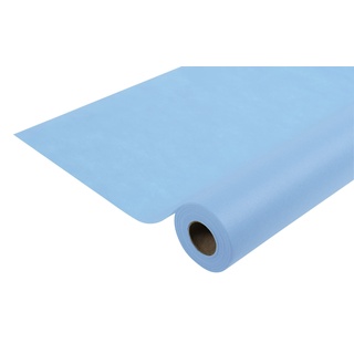 Pronappe Tischdecke R782025I Einweg-Tischdecke aus Spunbond-Vlies Länge 20m Breite 1,20m (pro Rolle) Farbe hellblau Reißfestes, wasserabweisendes und abwischbares Material