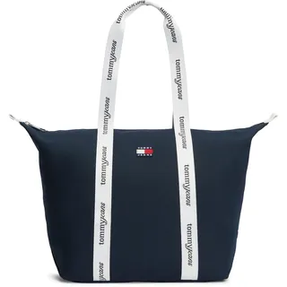 Tommy Jeans Tragetasche "TJW ESS DAILY TOTE" Schultertasche, Shopper mit kontrastiven Henkeln, nachtblau