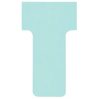NOBO Kartentafel Zubehör T-Karten, Index 1, 100 Stück, blau