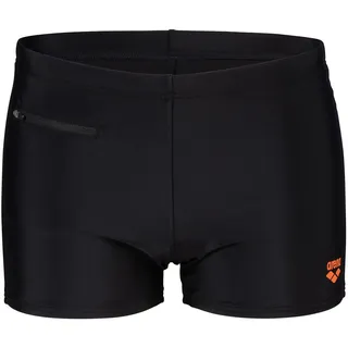 Arena Herren Zip Kastenbadehose schwarz 6