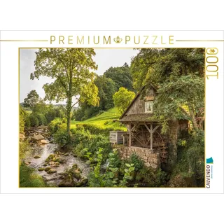 Calvendo Puzzle Rainbauernmühle im Schwarzwald | 1000 Teile Lege-Größe 64x48cm Foto-Puzzle für glückliche Stunden