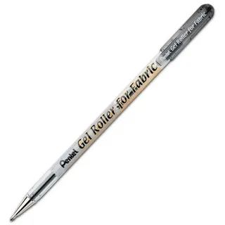 Pentel Gelroller fuer Textil 0,5mm sw