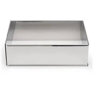 Patisse Backrahmen Verstellbar, Edelstahl, Silber