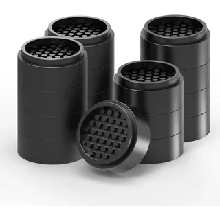 Ezprotekt 16er-Pack verstellbare Möbelerhöhungen, 2,5 cm Waschmaschinenerhöhung, stapelbare runde Betterhöhung, schafft eine zusätzliche Höhe von 2,5 cm, 5,1 cm oder 7,6 cm für Sofa, Tisch, Stuhl