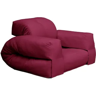 Karup Schlafsofa 90 cm bordeauxrot