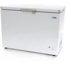 Maxima Gastro Gefriertruhe Digital - 282 l - -24 bis -14 °C - mit 2 Rollen und 2 Füßen - 66 Watt