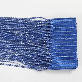 YKAFADE 1 Stück Fadenvorhang 100x200cm Fadengardine Fliegenvorhang Glitzer Türvorhang Fenstervorhänge Raumteiler Quaste Vorhänge für Zuhause Terrasse Schlafzimmer,Hochzeit,Restaurant -Dunkelblau