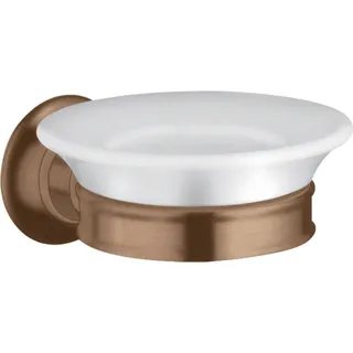 hansgrohe  AXOR Montreux Seifenschale, 42033310, Farbe: Brushed Red Gold