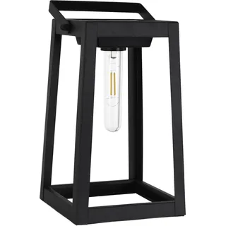Solarleuchte Garten Laterne 31 cm Solarlampe Außen Außenleuchte Solar 5250222 - Schwarz