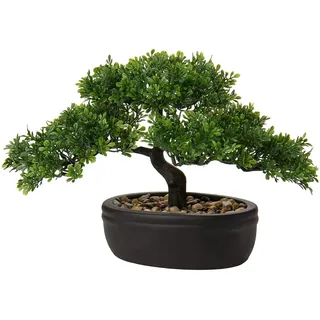 U/S Künstliche Bonsai-Baum-Pflanzen für Bauernhaus, Zuhause, Küche, Badezimmer, Büro, Dekoration, kleine künstliche Grünpflanzen, für Haus-Dekorationen, Topfpflanzen (Bonsai-Baum #04)