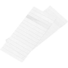 MAUL Karton-Streifen für Namens-Profilschilder, weiß, B 10 x 80 mm