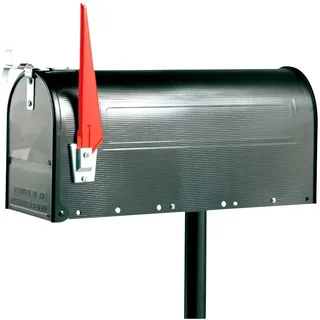 Burg Wächter Burg Wächter, Briefkasten Pfosten, praktischer Briefkastenständer zum Einbetonieren, Stützpfosten U.S. Mailbox,