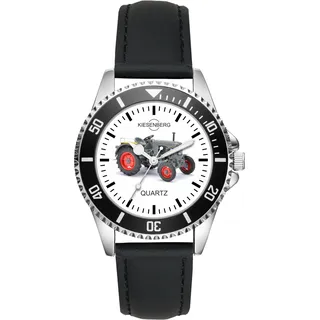 KIESENBERG Herrenuhr Armbanduhr Eicher Diesel ED 16 Trecker Traktor Schlepper Geschenk Fan Artikel Zubehör Fanartikel Analog Quartz Uhr L- 5003