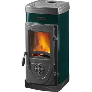 La Nordica-Extraflame La Nordica Super Junior Lean Stahl Grün