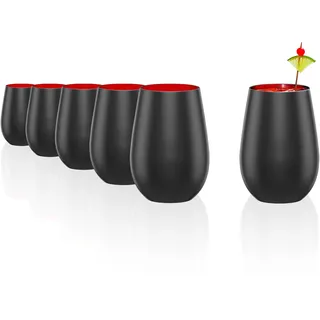 Stölzle Wasserglas Elements metallic 0,465 l 6-tlg.