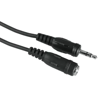 Hama Audio-Kabel, 2,5 m 3.5mm Schwarz:
