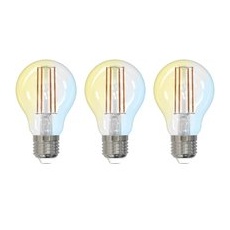 LUUMR Smart LED, E27, 7W, ZigBee, Tuya, Hue, 3er-Set