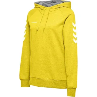 hummel GO Baumwoll Hoodie Damen sports yellow M - Gelb