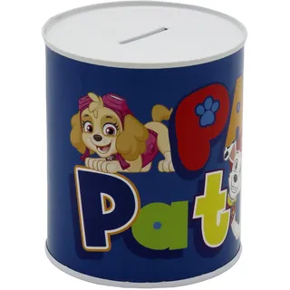 CyP Brands Paw Patrol Spardose, Becher, Thermo-Spardose, versiegelt, Einsparung, Münzen und Banknoten, Mehrfarbig, offizielles Produkt