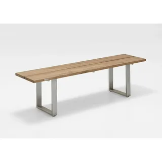 Niehoff Gartenbank 180 x 40 x 46 cm Teakfarben