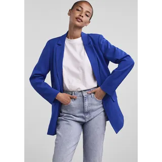 pieces Longblazer »PCBOSELLA LS LOOSE BLAZER NOOS«, in leichter Oversize Form pieces Mazarine Blue XS (34)