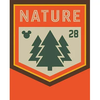 Komar Bild »Mickey Mouse Nature« Disney 1 Stk. tlg. Wandbild zur Dekoration im Kinderzimmer - ohne Rahmen, bunt