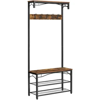 Boxxx GARDEROBE Braun, Schwarz - 80x178.5x32 cm