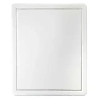 Stalgast Schneidebrett, HACCP, GN 1/2, spülmaschinenfest, Praktisches Schneidbrett, 12 mm zum Schneiden und Servieren, Weiß für Backwaren und Milchprodukte