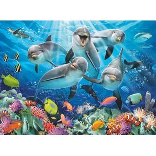 Ravensburger Puzzle Delfine im Korallenriff