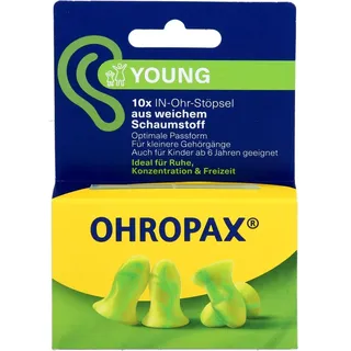 Ohropax YOUNG SCHAUMSTOFF IN-Ohr Stöpsel