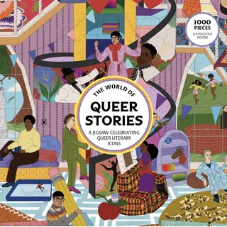 LAURENCE KING The World of Queer Stories: A 1000-Piece Jigsaw Celebrating Queer Literary Icons