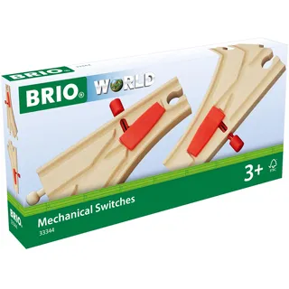 BRIO Mechanisches Weichenpaar (33344)