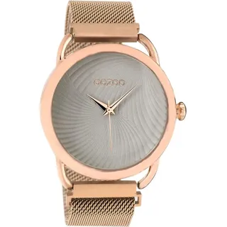 Oozoo Armbanduhr rosegold Metall Timepieces Damen Analog-Quarzuhr UOC10698 | Gr.: onesize
