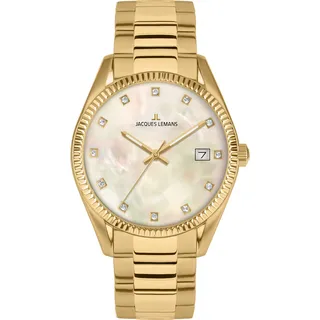 Jacques Lemans Derby Goldfarben/Perlmutt 50 mm 50-4O