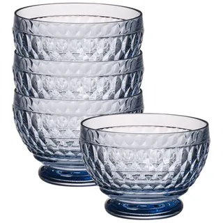 Villeroy & Boch Dessertschalen Boston Coloured Blau 4-tlg.