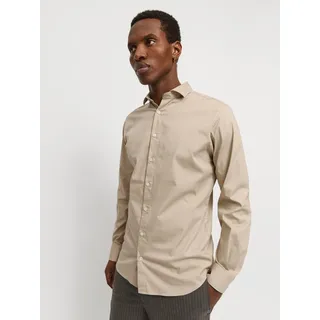 JACK & JONES JPRBLAJAXON Stretch Shirt L/S NOOS, Pure cashmere), - M,