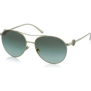 Giorgio Armani AR6122B Damen-Sonnenbrille mit Vollrand, Metall - Gold